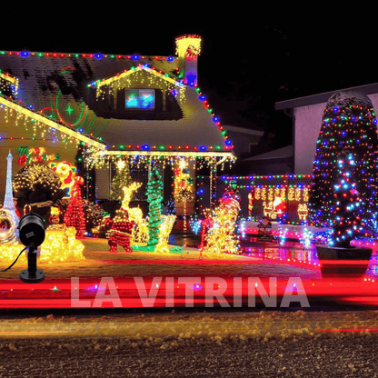 🌠 Meteor Lights Christmas🎄(Luces LED con Efecto Meteorito para tu Decoración Navideña)