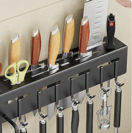 Estante de cuchillos para cocina multifuncional